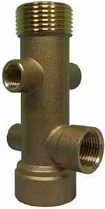 Шестиходовое соединение для насоса, 1" * 110 мм (нр-нр-вн)  ACR