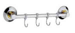 ДЕРЖАТЕЛЬ  д/полотенец  Potato  P117-4 трубчатый на четыре  крючка