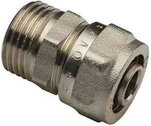 МП Муфта S20х3/4" цанга/ШТУЦЕР "AQUALINK"