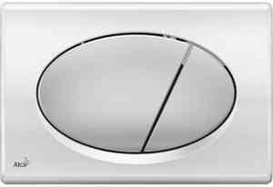 #Кнопка управления M73 (Хром-глянцевая/матовая) "ALCAPLAST" Выводим из ассортимента!