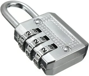 Замок навесной кодовый шир. 26мм 4W-78