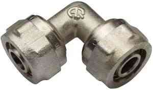 МП Угольник редукционный L16х20 2 цанги "AQUALINK"