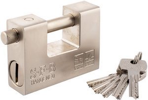 Замок навесной амбарный 74мм