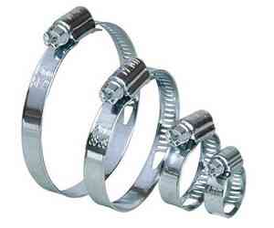 ХОМУТ  ЧЕРВЯЧНЫЙ  оц.    16 Х 27 мм.