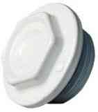 Заглушка для радиатора ПРАВАЯ  1"D  с силик. прокл.  AQUALINK