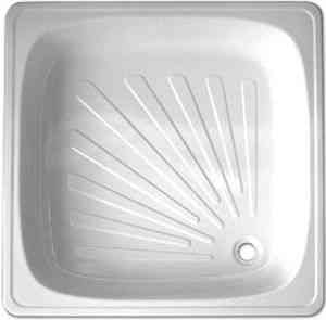 Поддон для душа стальной  квадрат LAGUNA   0,7*0,7*0,13