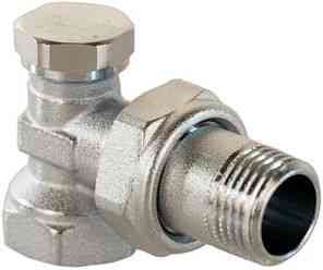 Запорный клапан для радиатора угловой  3/4"  VALTEC  VT.019.N.05