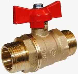 КРАН  шар.   1/2"  НР-НР БАБОЧКА Галлоп СТАНДАРТ /