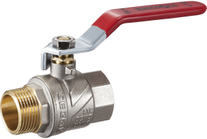 КРАН  шар.   1/2''  ВР-НР РЫЧАГ ZEGOR FNR11 (CW617N) полнопроходной, индив. уп.