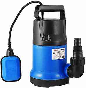 Насос фекальный JEMIX GS-400 / ФН-125-5 (корп. пластик, 0,4КВт, напор 5 м, 7,5 куб.м./час, Dчастиц = 35мм.)