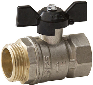 КРАН  шар.   1/2''  ВР-НР БАБОЧКА LD PRIDE